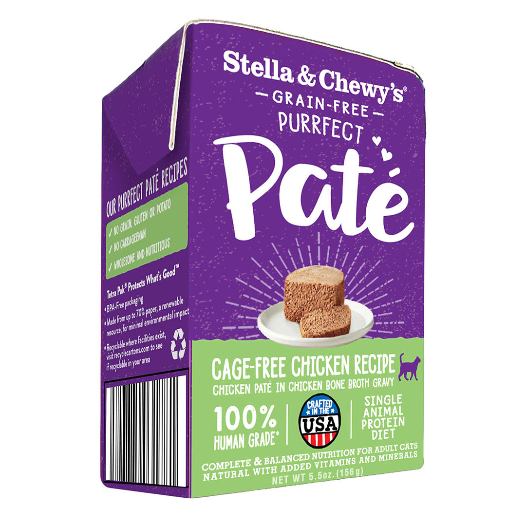 Stella&Chewy's Cat Purrfect Pate Cage Free Chicken 5.6oz