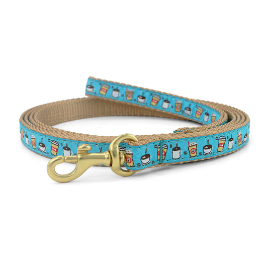 Coffee Nut Small Breed Dog Lead