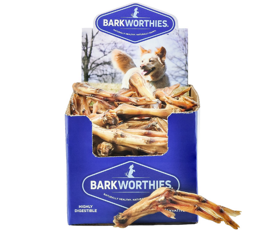 Barkworthies Duck Feet – Sold Individually