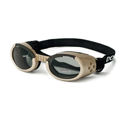 Doggles Chrome ILS Doggles with Light Smoke Lens