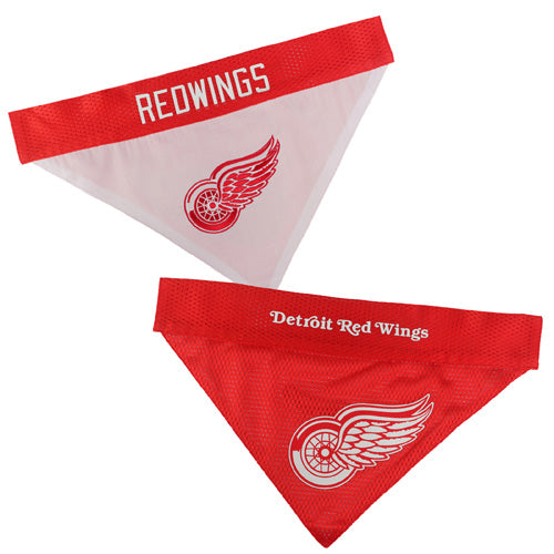 NHL Detroit Red Wings Dog Reversible Bandana