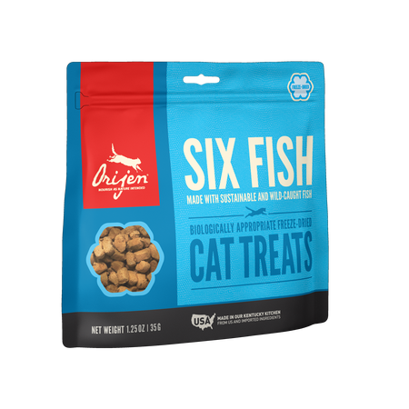 Orijen Freeze-Dried Cat Treats - Six Fish