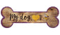 NFL Minnesota Vikings Dog Bone Wooden Sign
