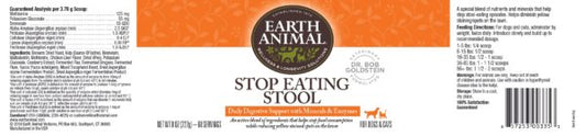 Earth Animal Stop Eating Stool Nutritional Supplement