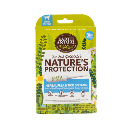 Nature’s Protection Flea & Tick Herbal Spot-On For Dogs