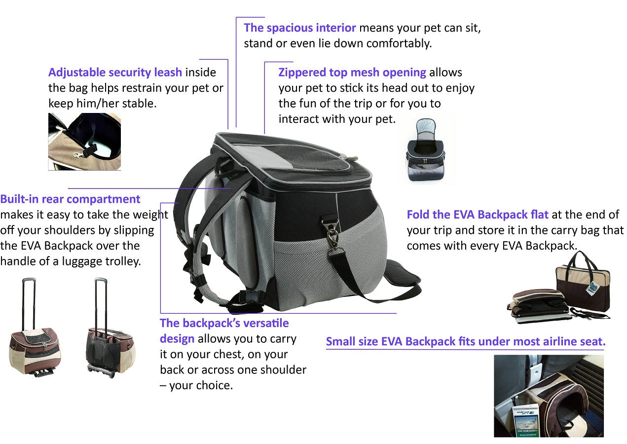 One for pets the eva backpack online