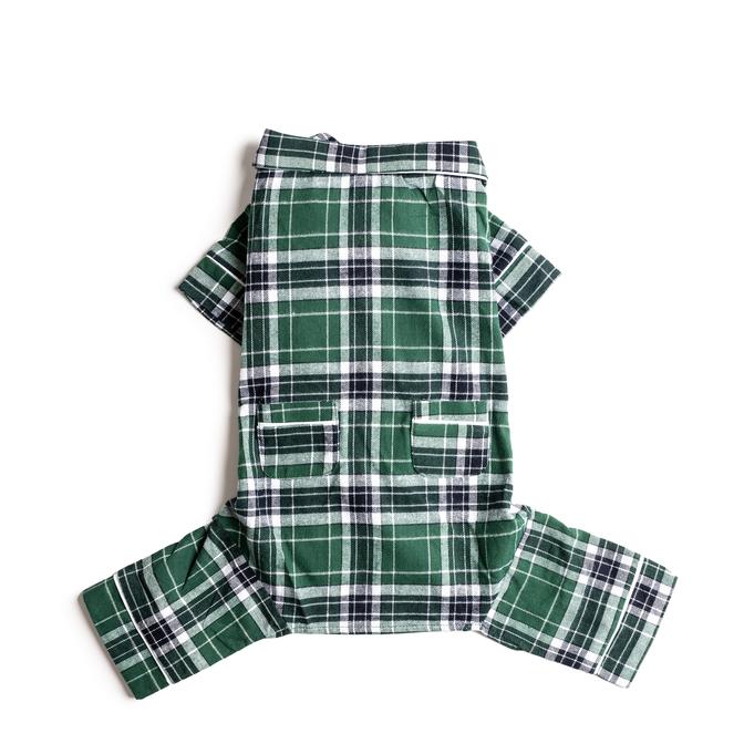 Green Plaid Pajamas