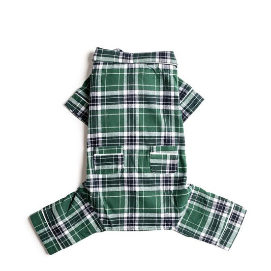 Green Plaid Pajamas