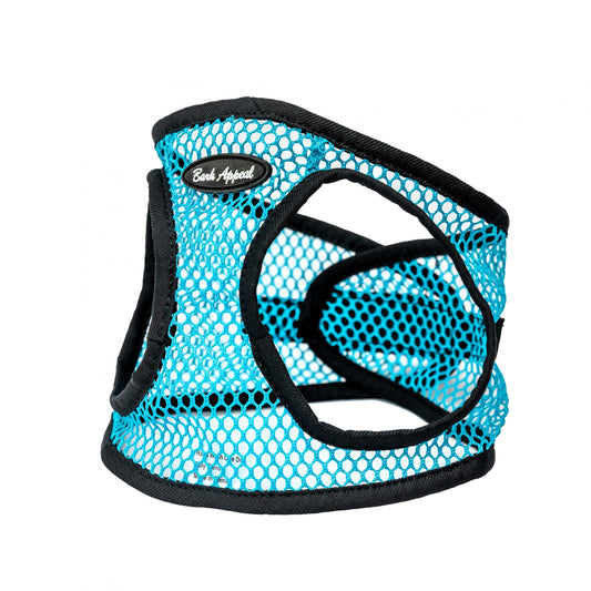 Turquoise Netted Step In Harnesses
