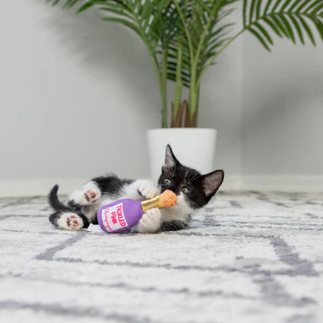 Tickled Pink Chompagne Cat Toy