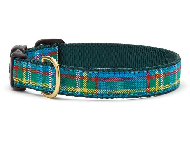Kendall Plaid Dog Collar