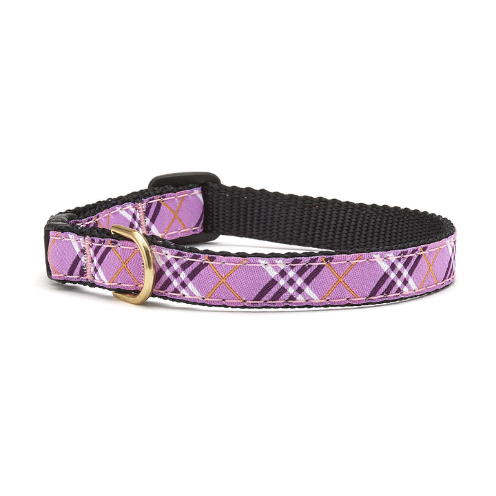 Lavender Lattice Small Breed Dog Collar