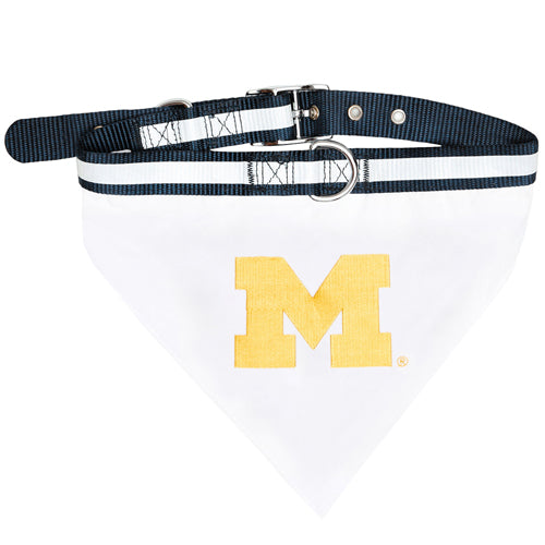 [Clearance] NCAA Michigan Wolverines Dog Collar Bandana