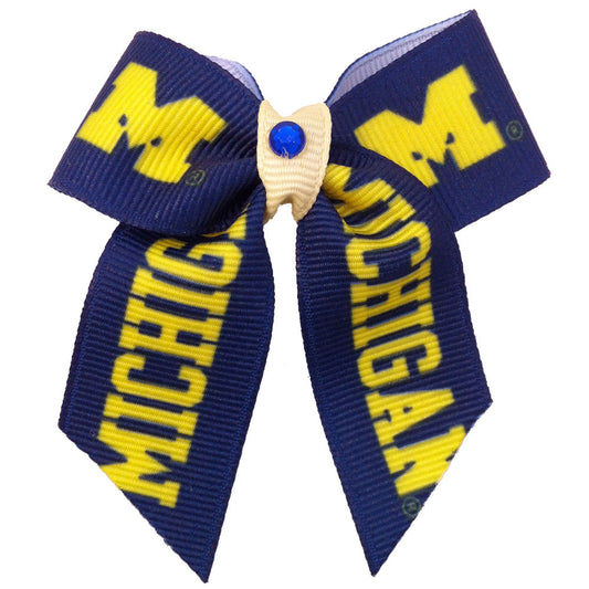NCAA Michigan Wolverines Hair Bow