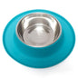 Single Silicone Feeder with Stainless Bowl