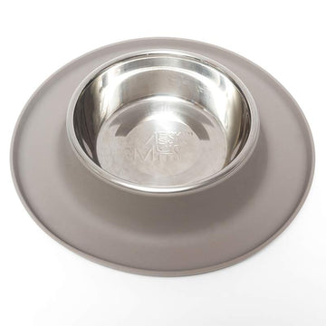 Single Silicone Feeder with Stainless Bowl