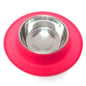 Single Silicone Feeder with Stainless Bowl