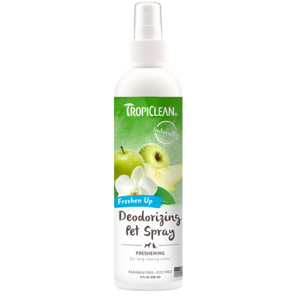 TropiClean Freshen Up Deodorizing Spray for Pets