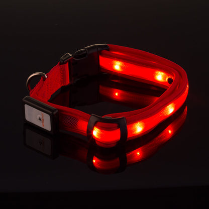 LED USB Rechargeable Dog Collar