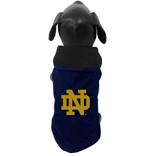 NCAA Notre Dame Fighting Irish Double Polar Fleece Dog Coat