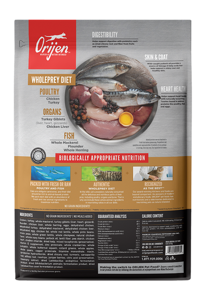 Orijen Dry Cat Food - Original Cat 12lbs