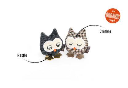 Feline Frenzy Critter Toy - Hooti-ful Owls