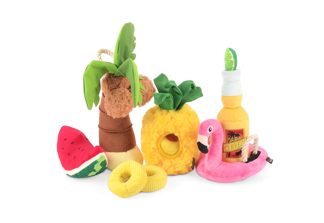 Tropical Paradise Flamingo Float