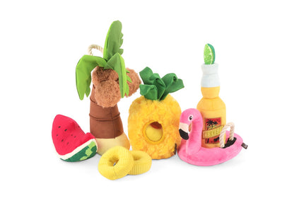 Tropical Paradise Flamingo Float