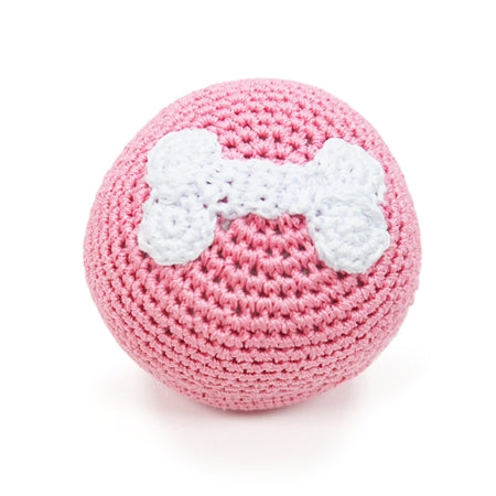 Bone Ball Toy, Pink