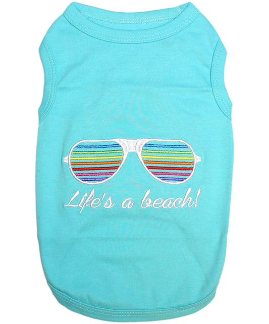 Life's a beach! Pet T-Shirt