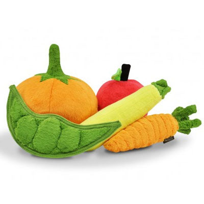 P.L.A.Y. Farm Fresh Veggie Plush Dog Toy, Pepper