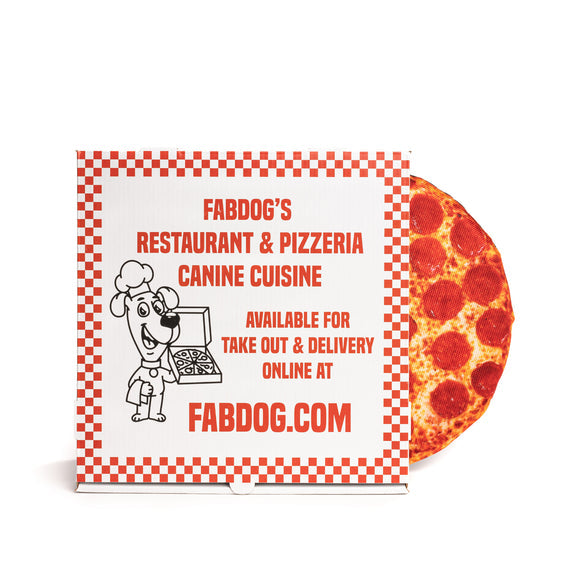 Pizza 10" Dog Toy