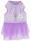 Pinkaholic Princess Polka dot Dress Harness Violet Small