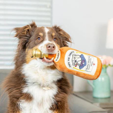 Puppy Van Tinkles Whiskey Dog Toy