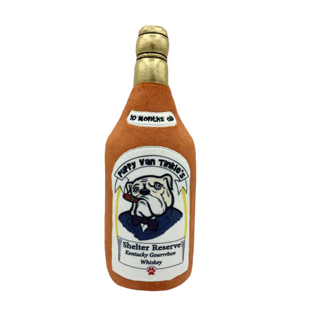 Puppy Van Tinkles Whiskey Dog Toy