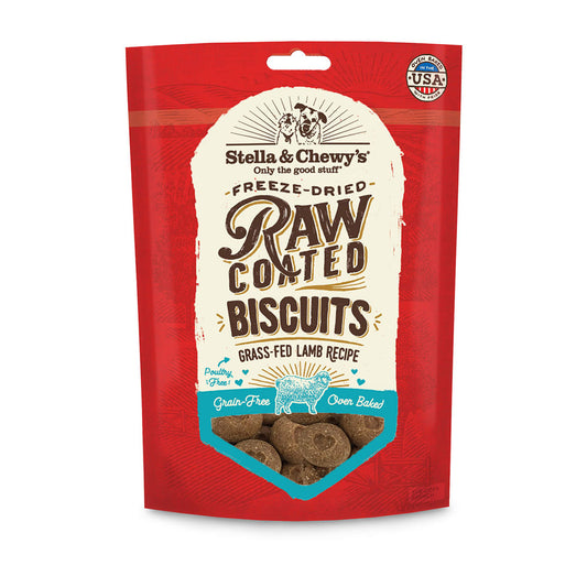Stella&Chewy's Grass-Fed Lamb Raw Coated Biscuits