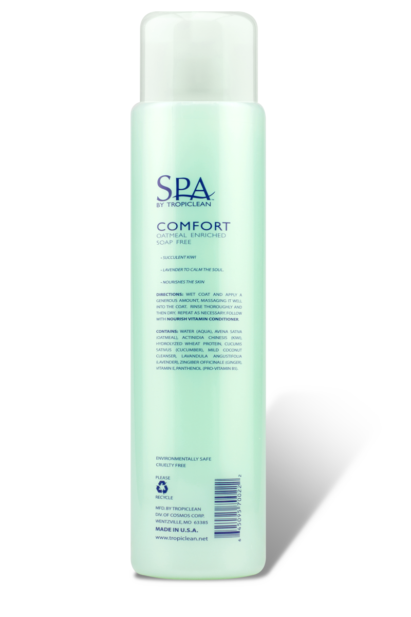 TropiClean Spa Comfort Pet Shampoo (Soothes Skin)