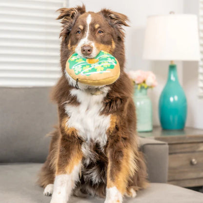 Shamrock Donut Dog Toy