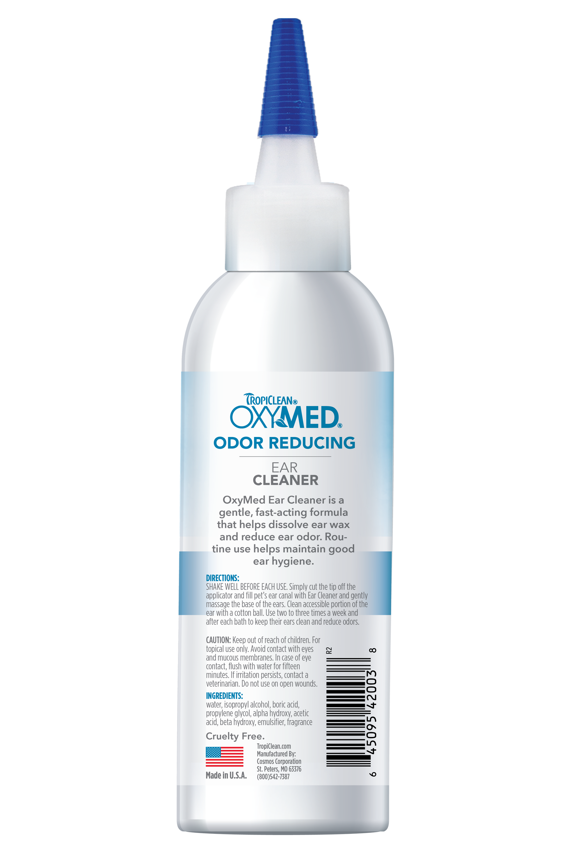 TropiClean OxyMed Ear Cleaner Petshion Boutique