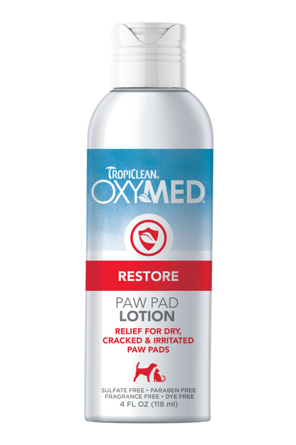 TropiClean OxyMed Paw Pad Lotion for Dogs and Cats