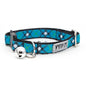 Bias Plaid Cat Collar Blue