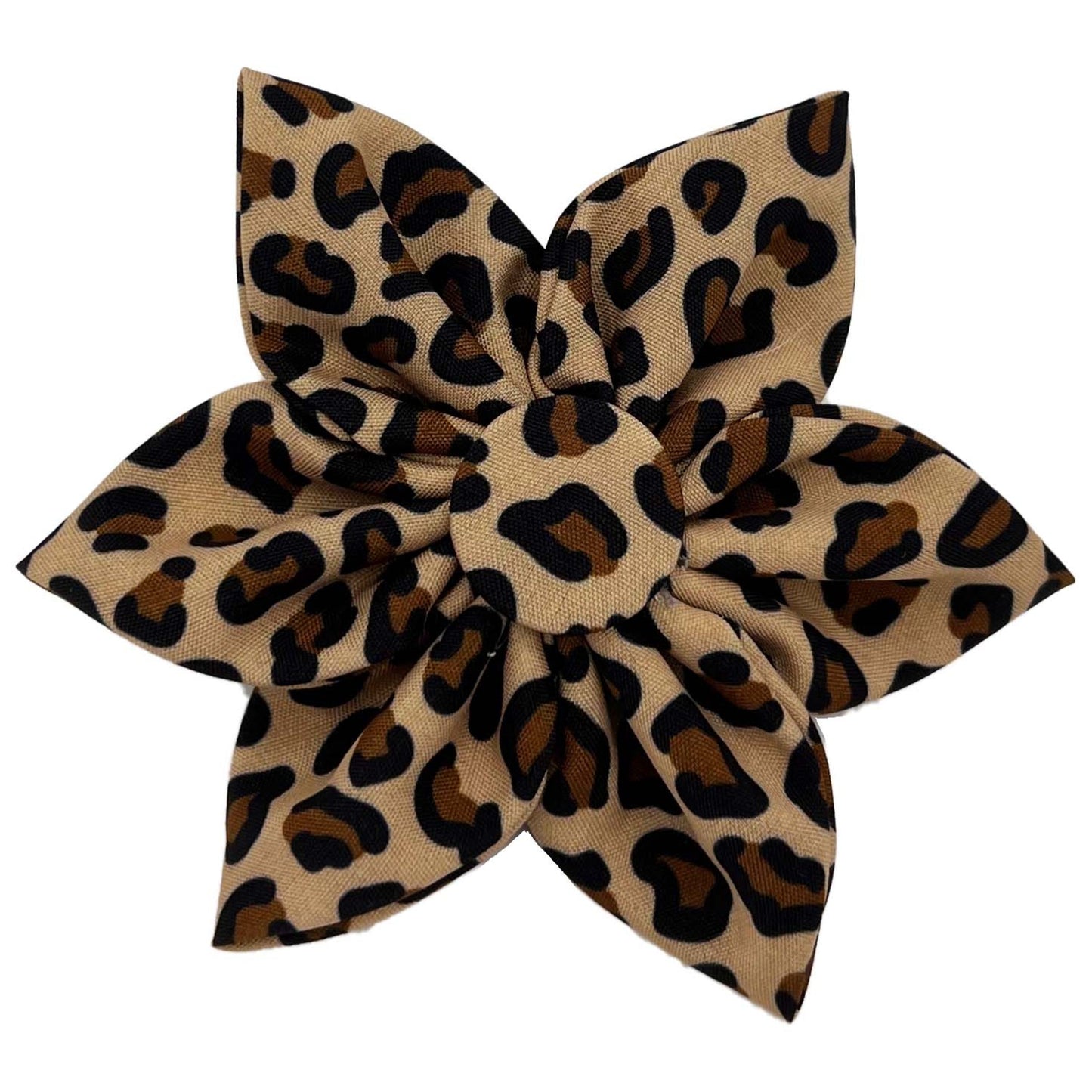 Tan Leopard Pinwheel