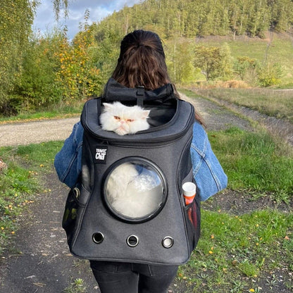 Bubble Pet Carrier / Cat Backpack(For Larger Cats)