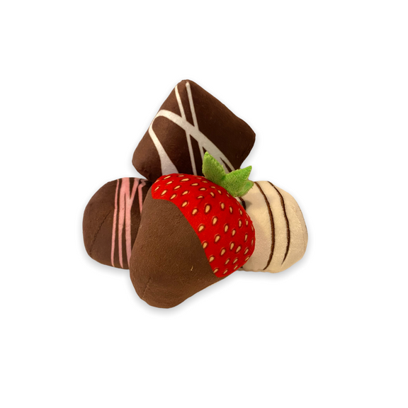 Dogiva Box of Chocolates Dog Toy