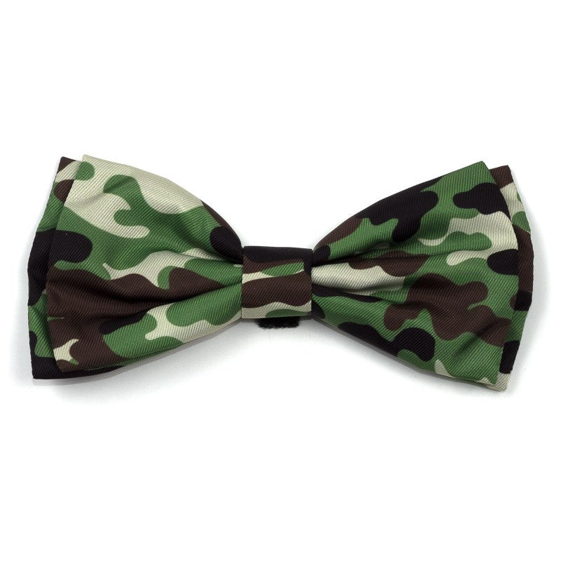 Camo Brown Bow Tie