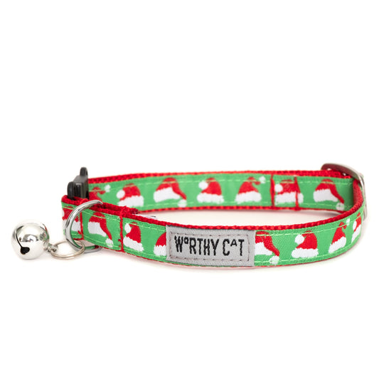 Santa Hats Cat Collar