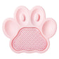 PAW 2-in-1 Lick Pad with Slow Feeder Plate – Pink