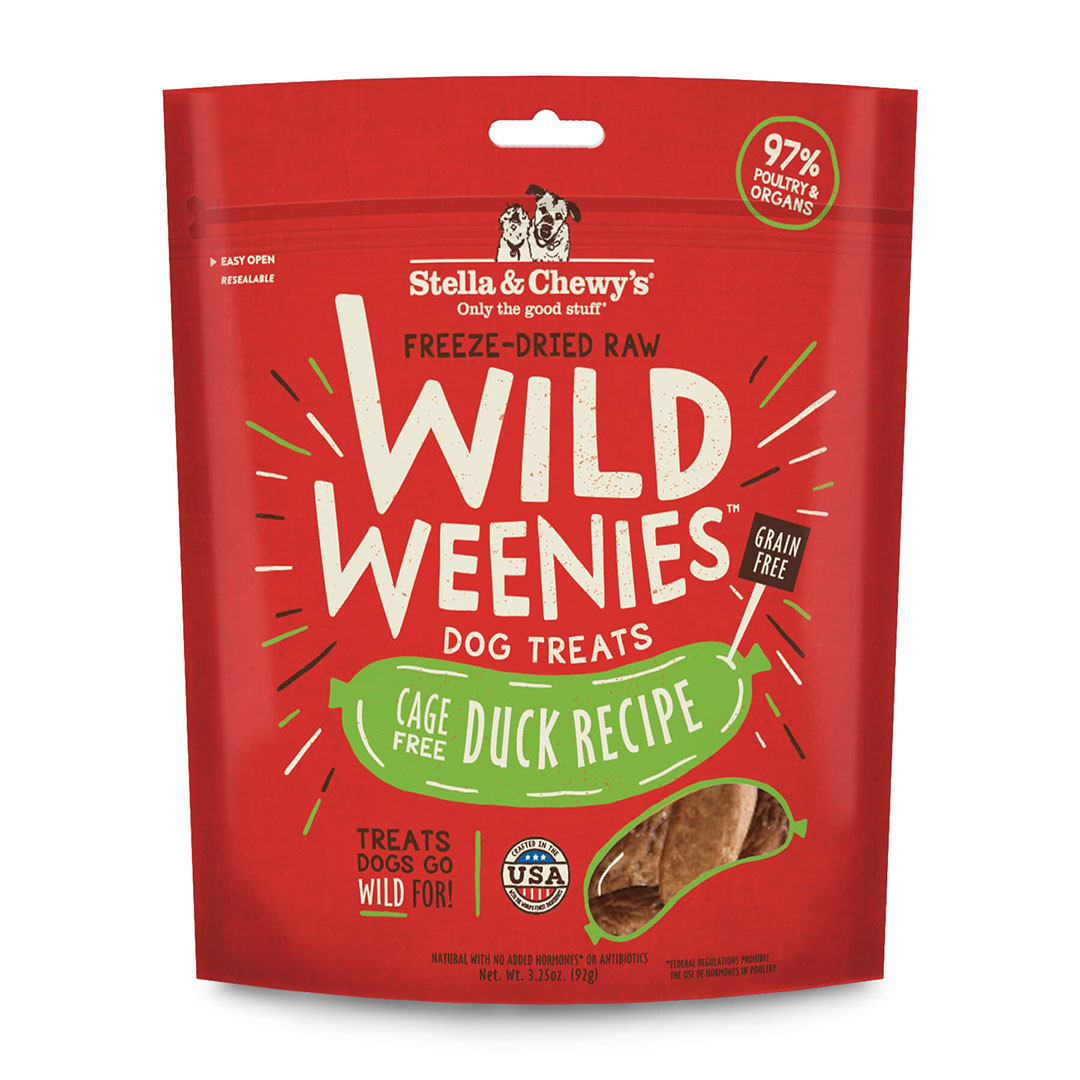 Stella&Chewy's Wild Weenies Cage-Free Duck 3.25oz