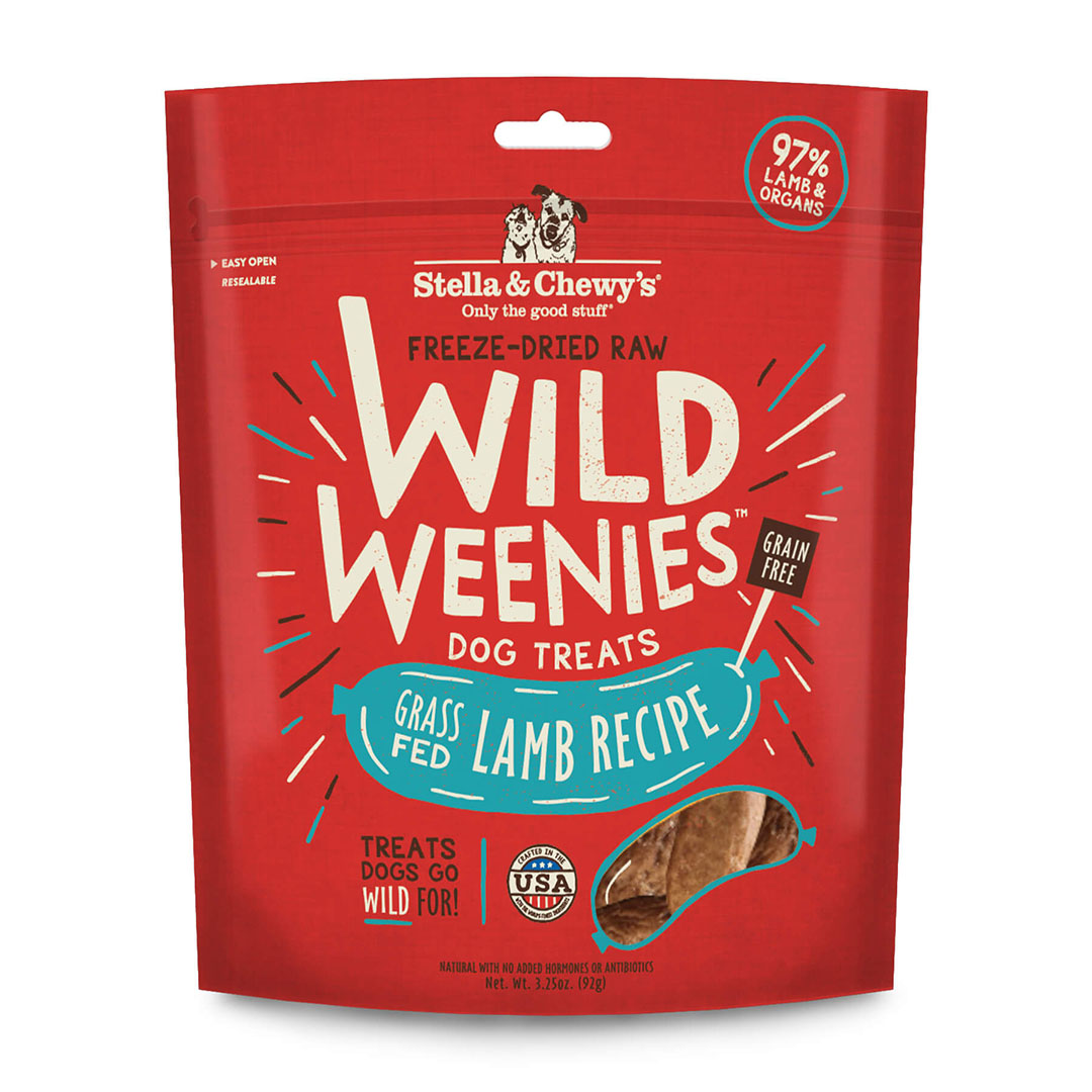 Stella&Chewy's Wild Weenies Grass-Fed Lamb 3.25oz