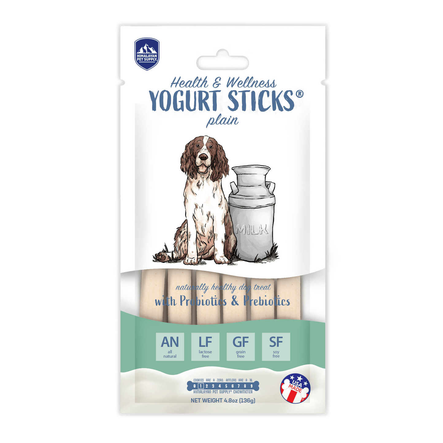 Himalayan Pet Supply Yogurt Sticks - Plain 4.8oz. (5ct)